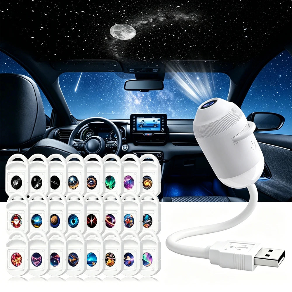 Starlight Pro™ – 360° Car Galaxy Projector