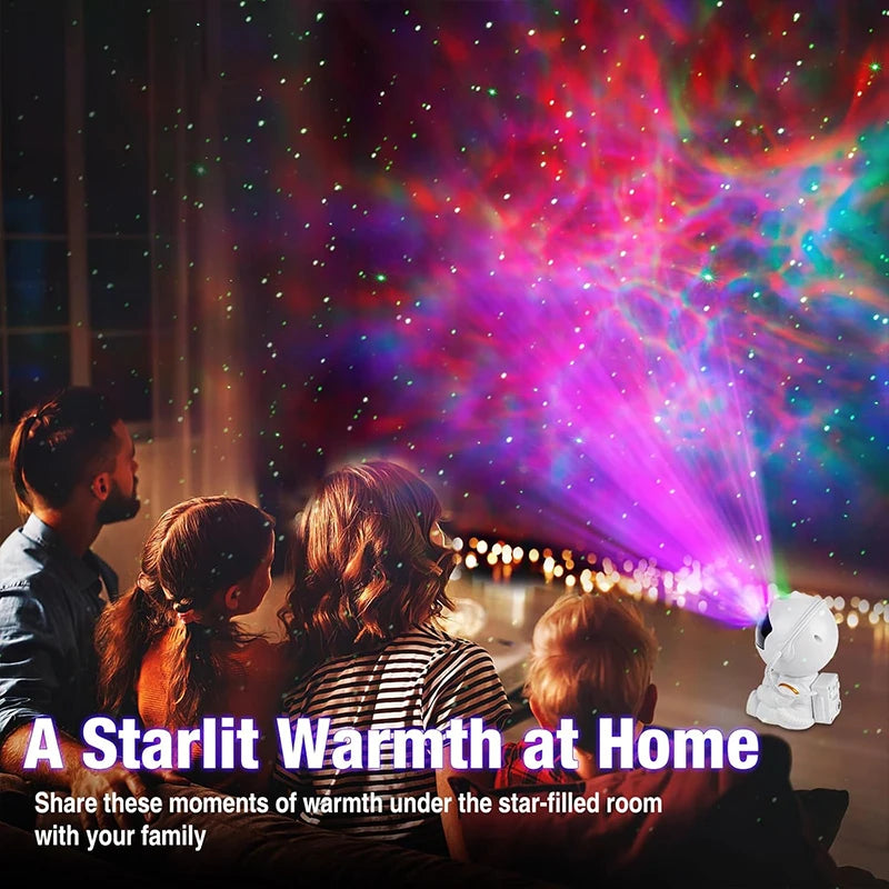 NebulaFinds Astronaut Galaxy Night Light Projector – Transform Any Room into a Starry Sky