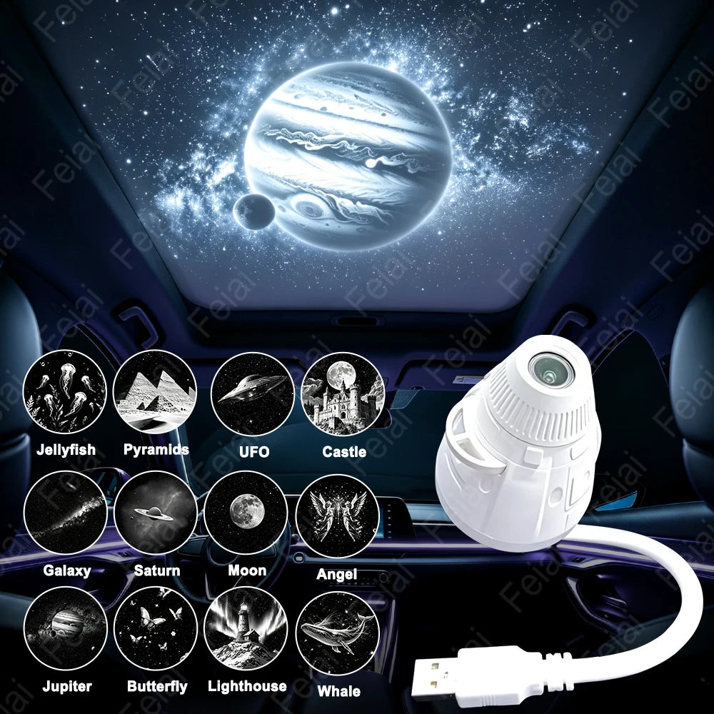 NebulaFinds™ –  Starlight PRO 360° Car Galaxy Projector