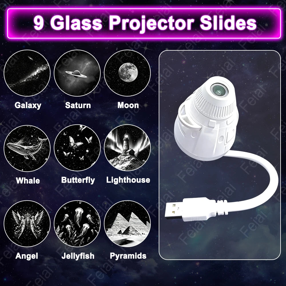 Starlight Pro™ – 360° Car Galaxy Projector