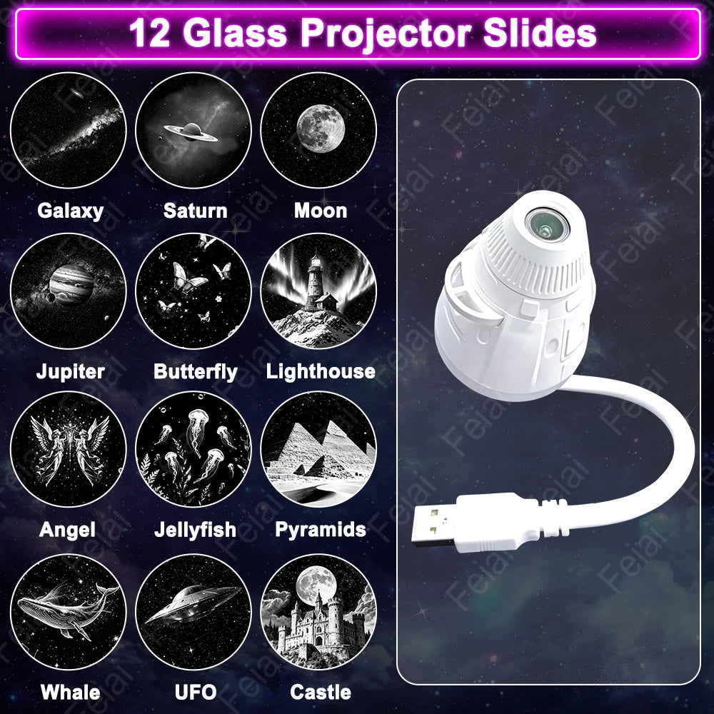 Starlight Pro™ – 360° Car Galaxy Projector